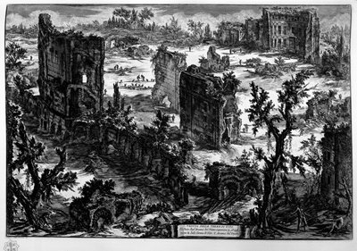 Ansicht der Thermen des Titus von Giovanni Battista Piranesi